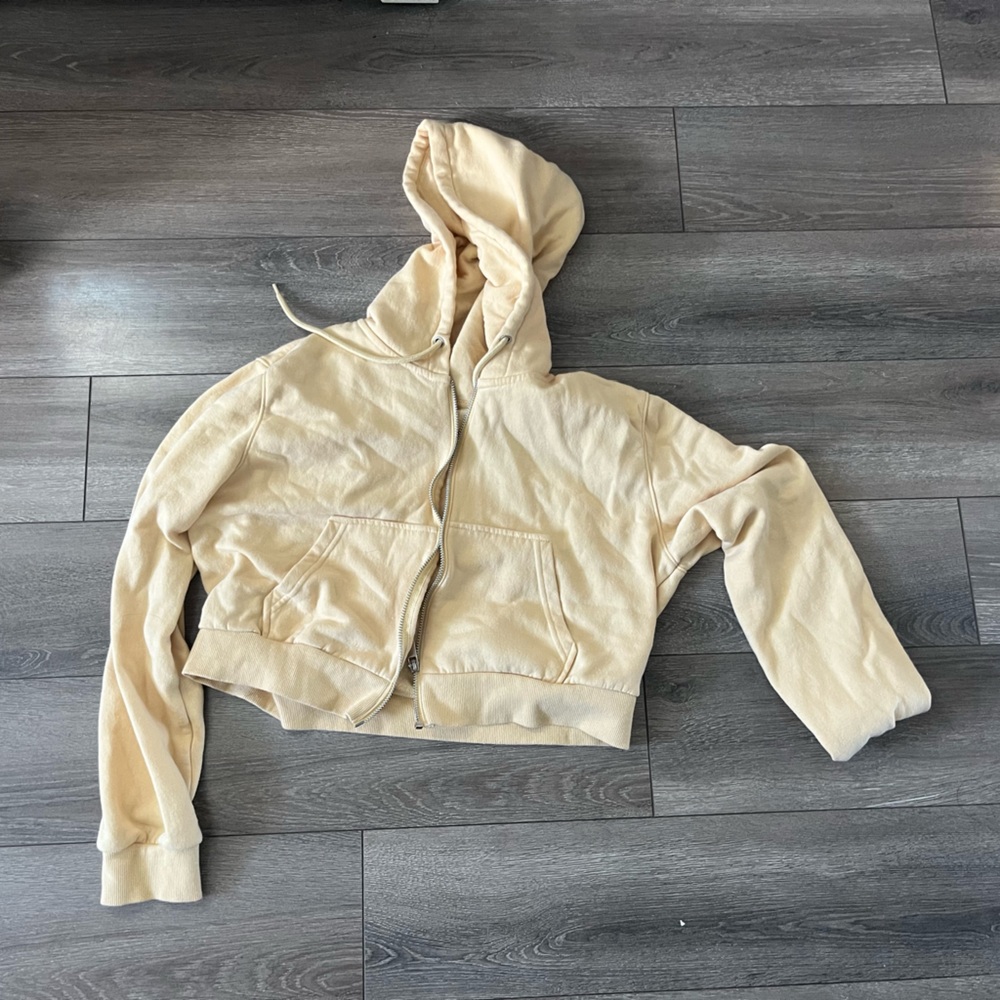 Cropped sweatshirt